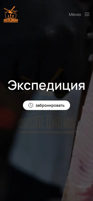 Экспедиция — вид на телефоне