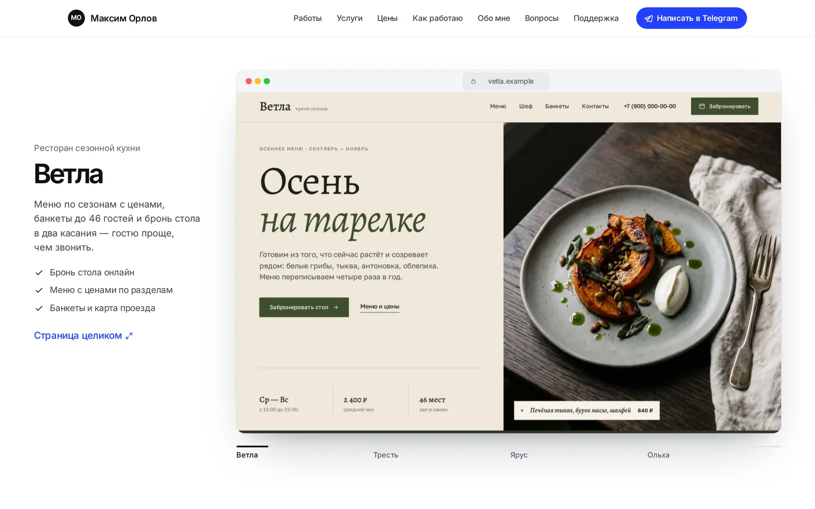 Шаблон «Чистый свет» — снимок 2